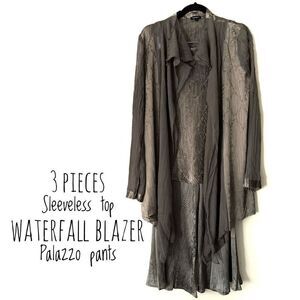 KOMAROV Three Piece Set (tops L / pants M)